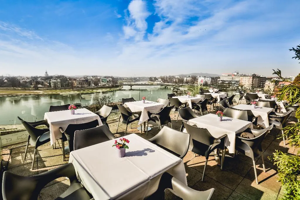Terrace, Pod Wawelem Hotel, Krakow