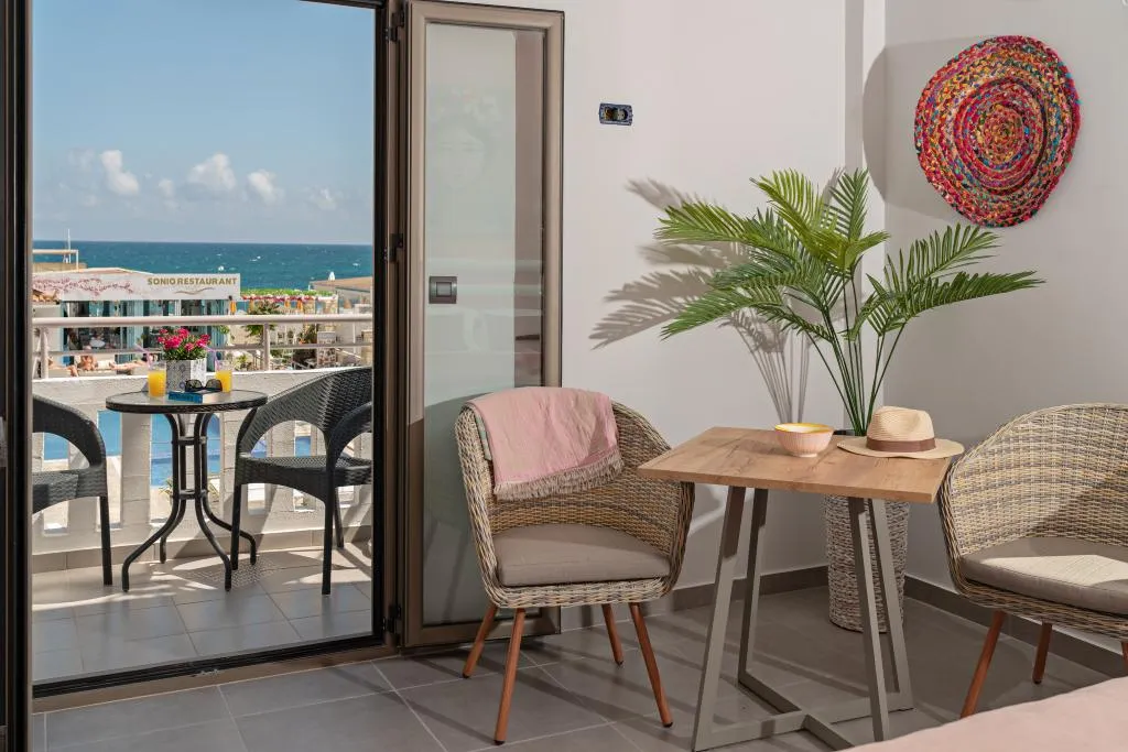 STUDIO SEA VIEW Room, Sonio Beach, Crete