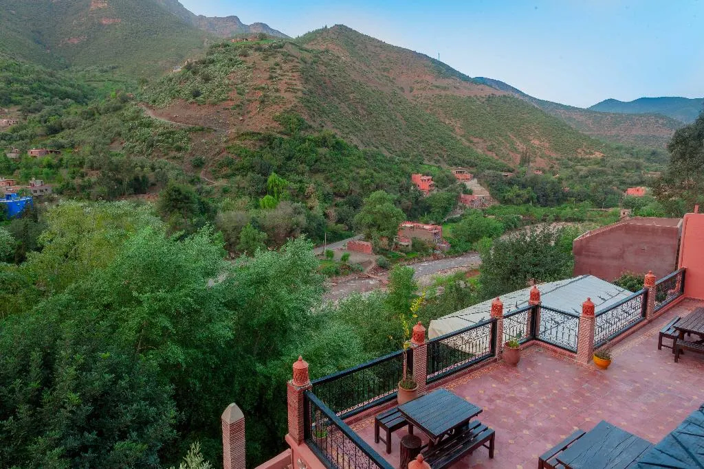 Terrace, Dar Ikalimo Ourika, Marrakech