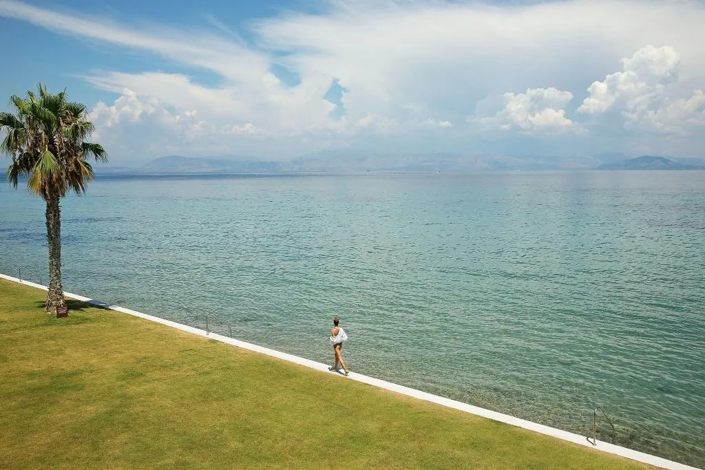 Beach, Domes Miramare, A Luxury Collection Resort, Corfu, Corfu