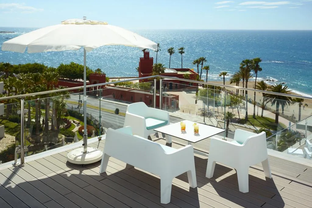 Terrace, Hotel Las Arenas Affiliated by Meliá, Costa Del Sol