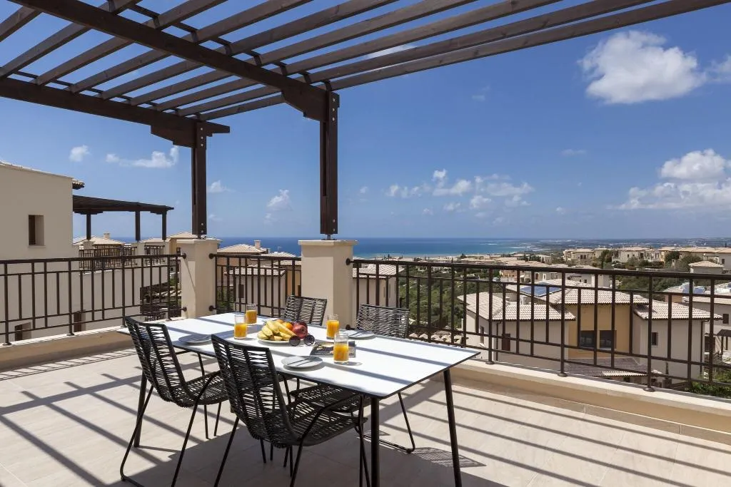 Terrace, Aphrodite Hills Rentals – Junior Villas, Cyprus