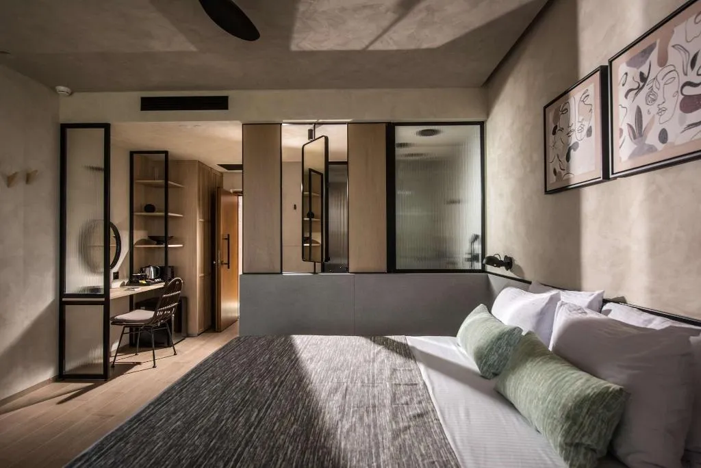 Double or Twin SUPERIOR WITH PRIVATE POOL Room, Harmony Boutique Resort, Crete