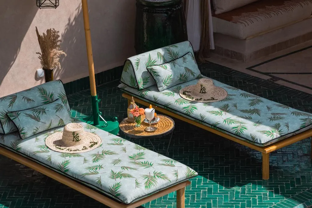 Terrace, Riad Ksar Al Amal, Marrakech