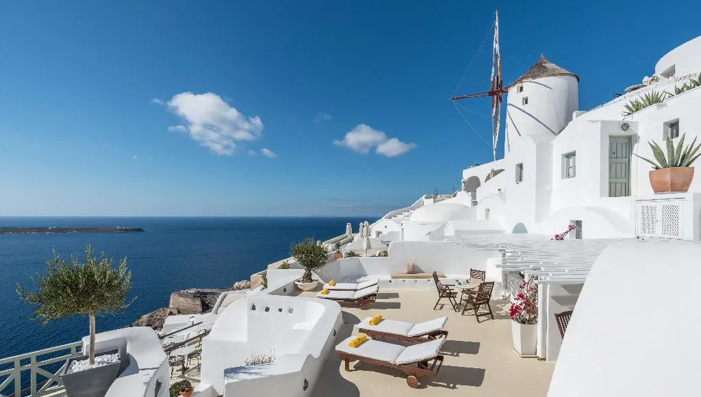 Terrace, Fanari Villas, Santorini