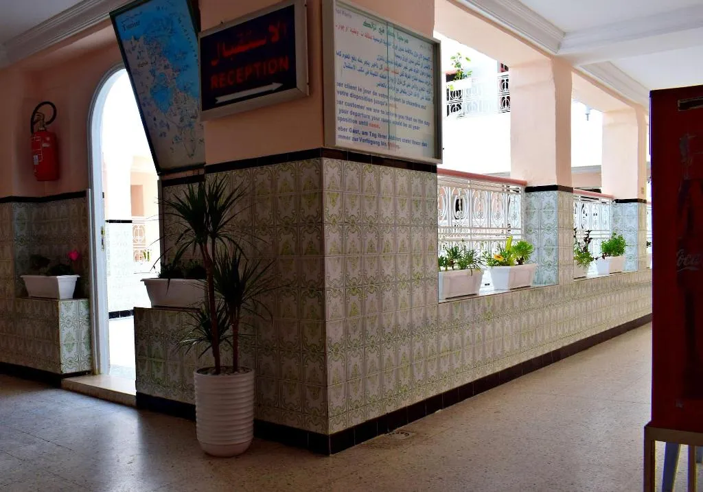 Lobby, Hotel Paris, Tunisia