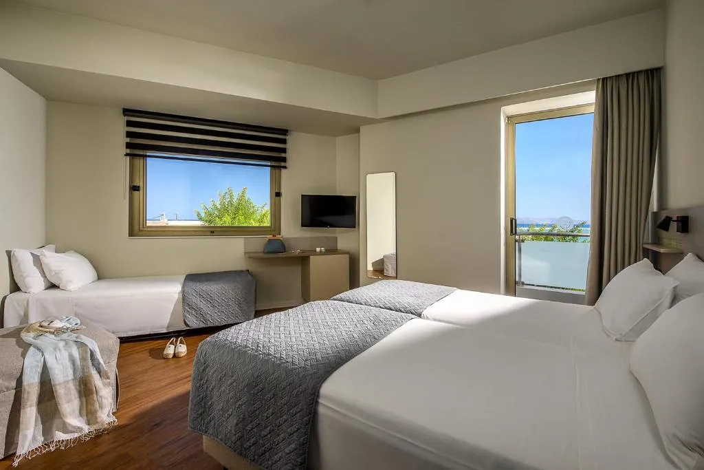 FAMILY ROOM SEA VIEW Room, Marin Hotel, Crete