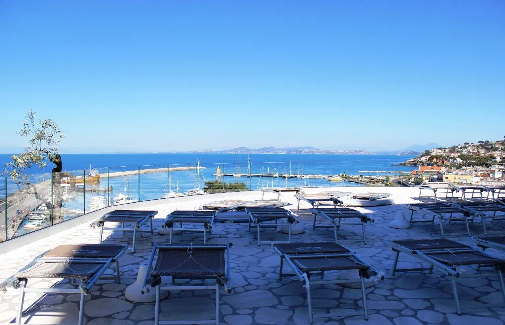 Terrace, Terme Gran Paradiso Hotel, Naples