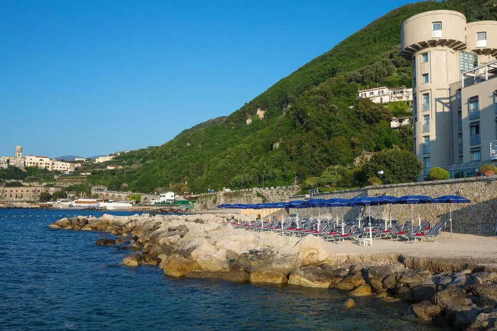 Beach, Towers Hotel Stabiae Sorrento Coast, Naples