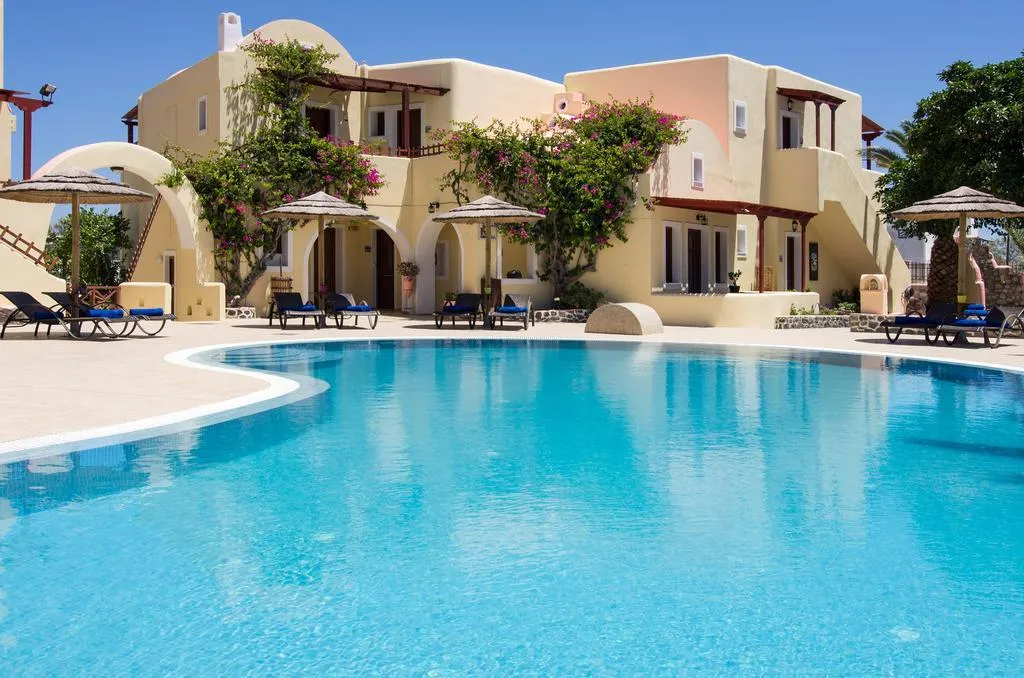 Pool, Smaragdi Hotel, Santorini