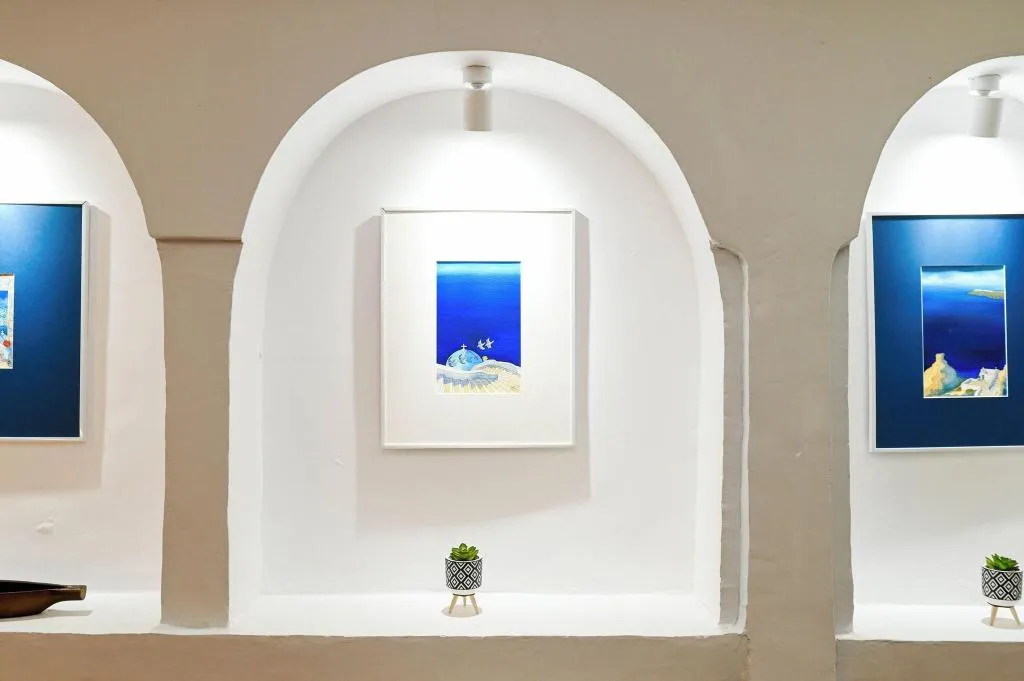 Lobby, Narkissos Hotel, Santorini