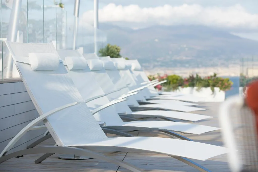 Terrace, Grand Hotel Vesuvio Naples, Naples