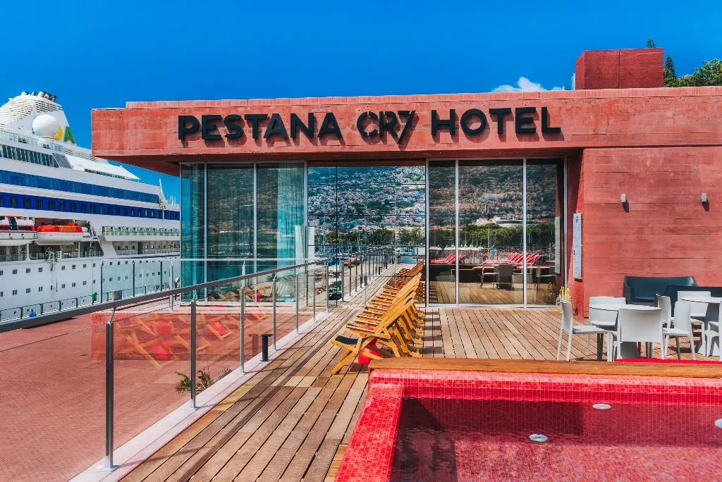 Terrace, Pestana CR7 Funchal, Madeira