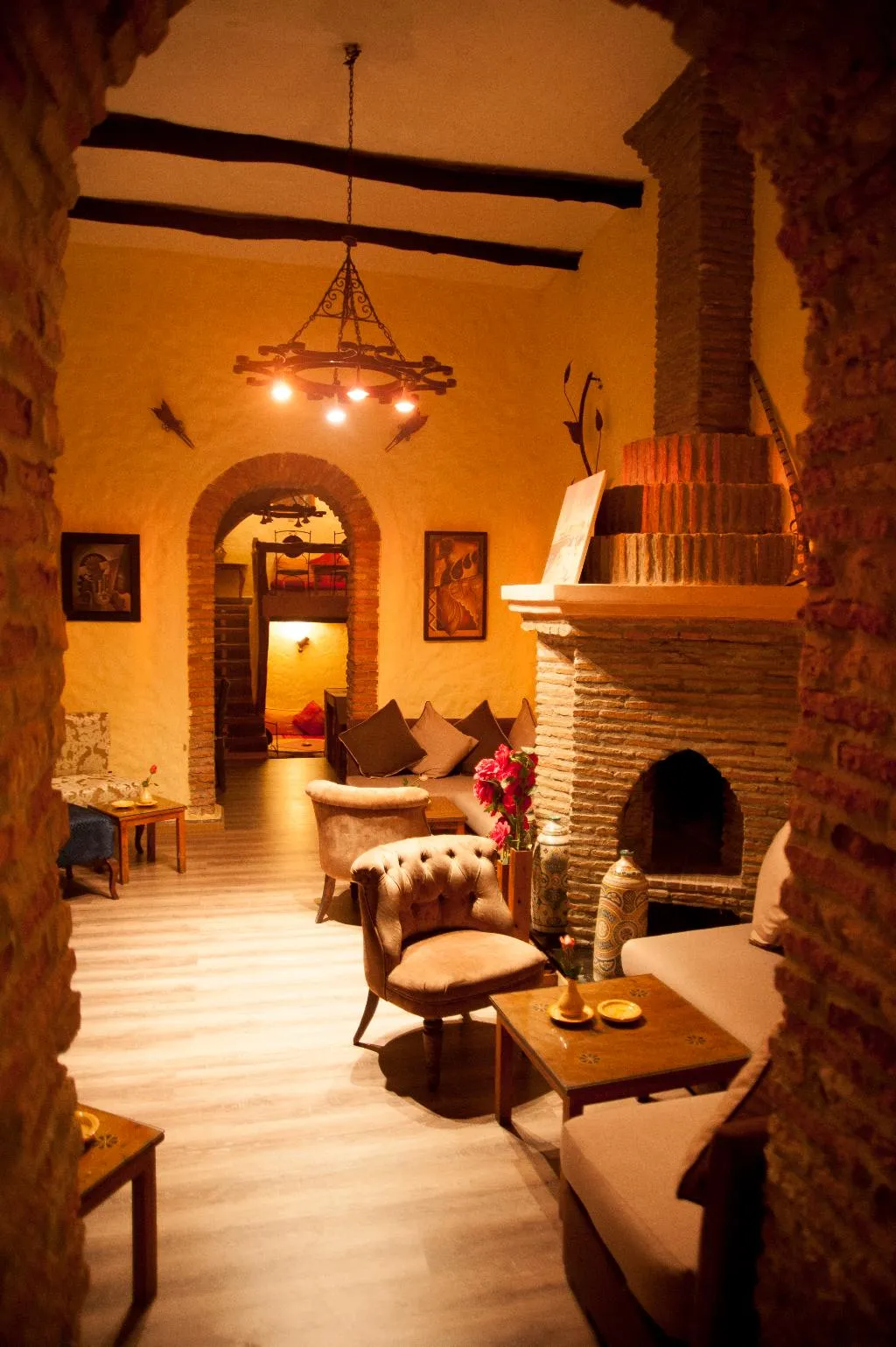 Lobby, Riad Al madina, Essaouira