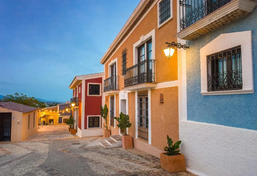 General view, Occidental Pueblo Acantilado, Costa Blanca