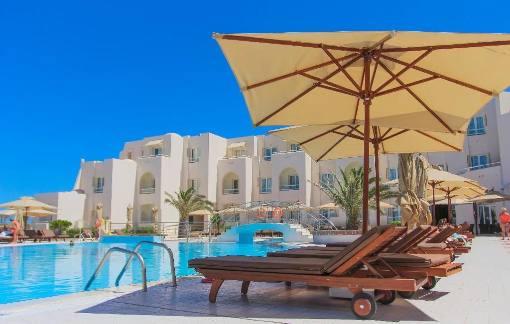Terrace, Club Telemaque beach & spa, Tunisia