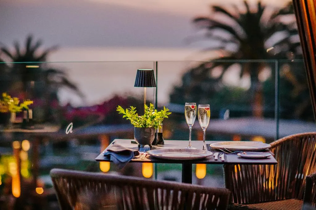 Restaurant, Alion Beach, Cyprus
