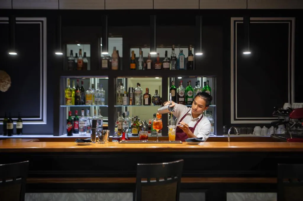 Bar, Hotel Principe Torlonia, Rome