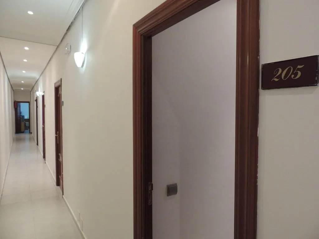 Lobby, Hostal Cervantes, Madrid
