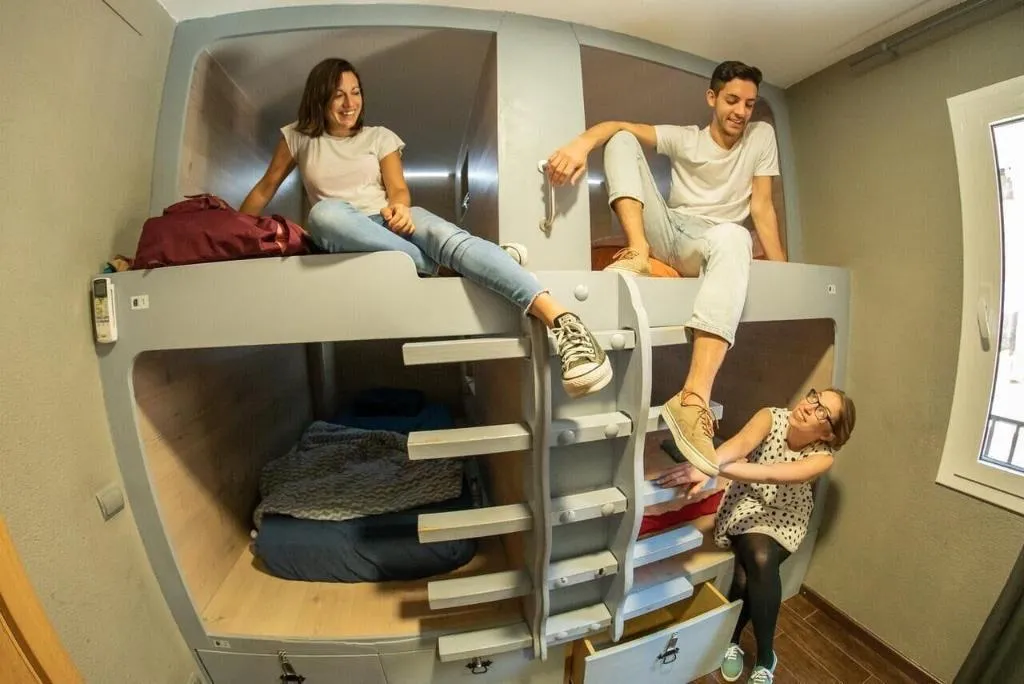 Room, Hostel One Paralelo, Barcelona