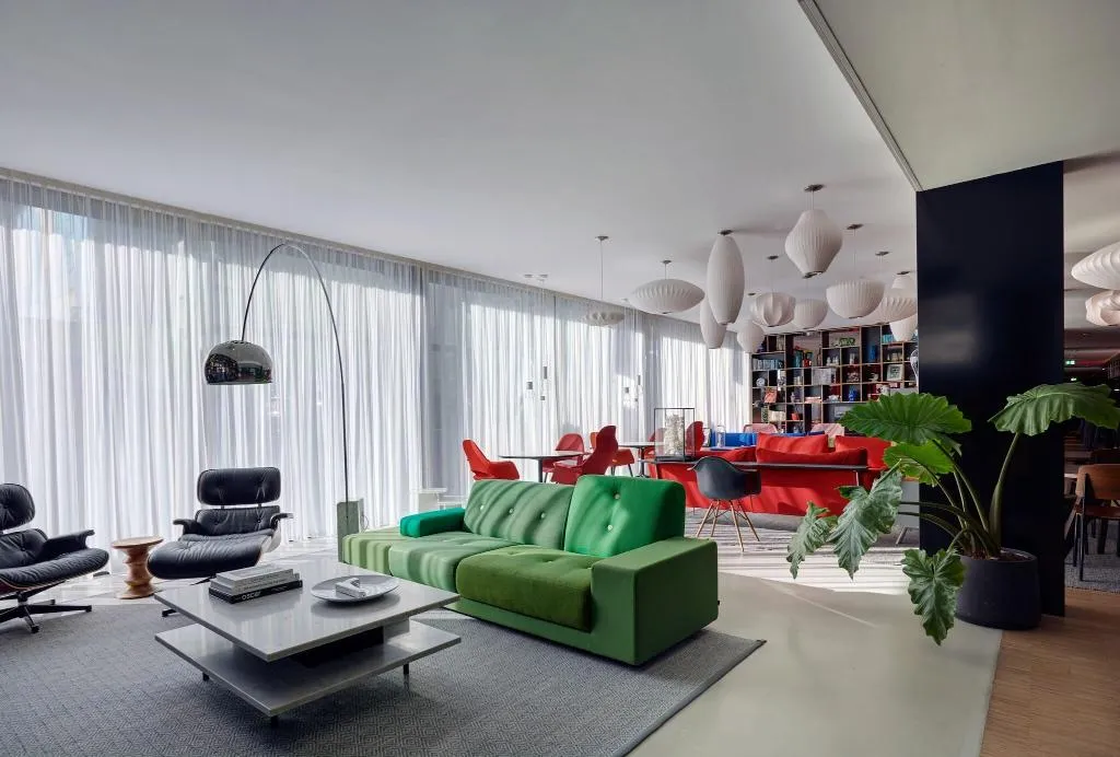 General view, citizenM Amsterdam South hotel, Amsterdam