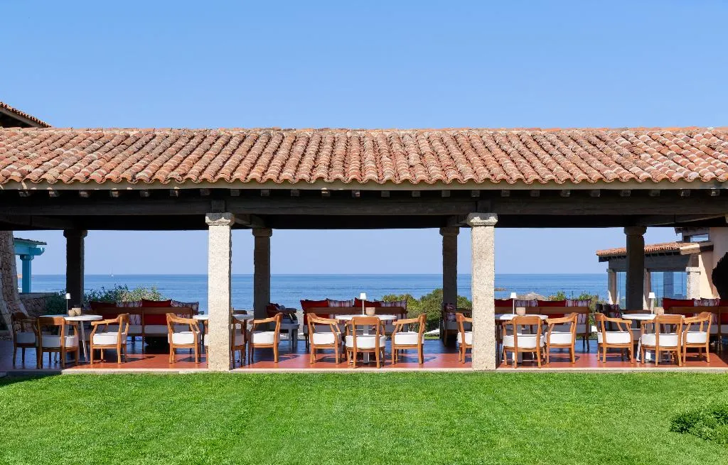 Terrace, Due Lune Resort Golf & Spa, Olbia