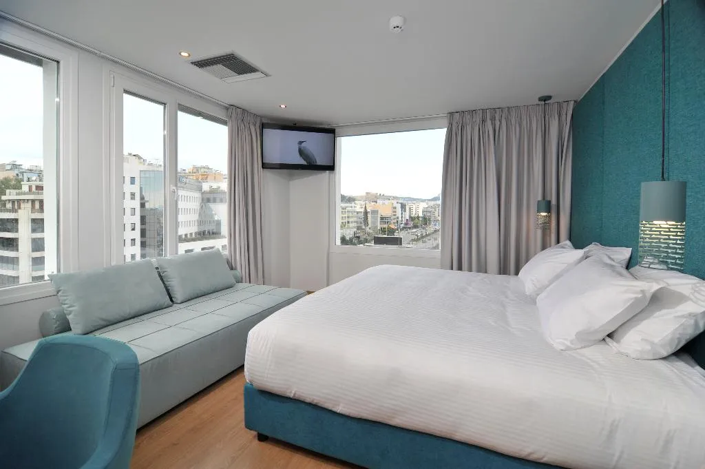 SINGLE DELUXE WITH VIEWS Room, Athenaeum Smart Hotel, Athens