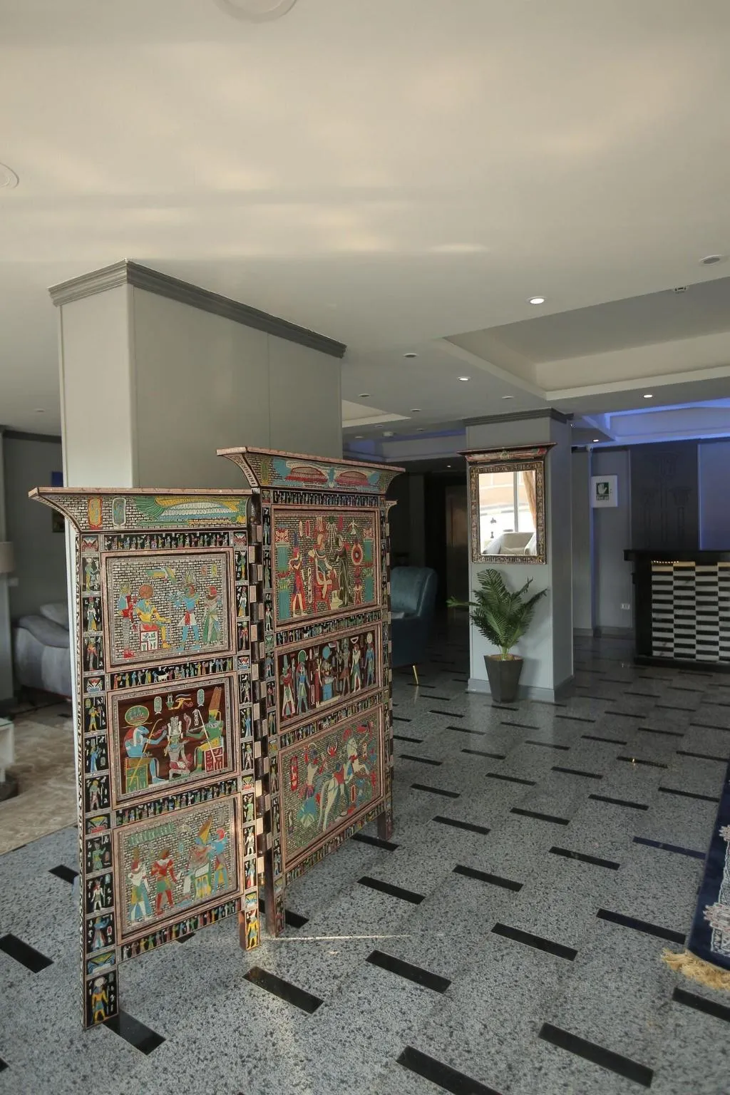 Lobby, Turquoise Pyramids Hotel, Cairo