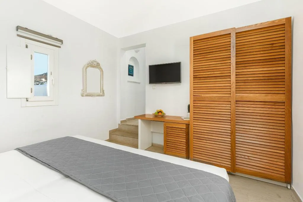 DOUBLE SEA VIEW Room, Corfos Hotel, Mykonos
