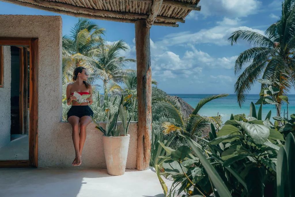 TRIPLE WITH TERRACE Room, Pocna Tulum Hote, Beach Clubs & Restaurants, Cancun Area