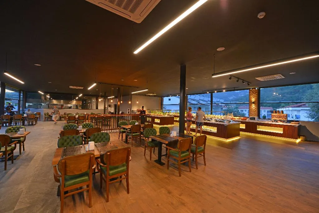 Restaurant, Belcekum Beach Hotel, Dalaman