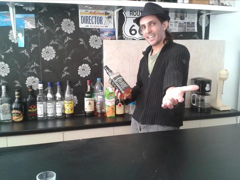 Bar, Hostel Stylianos Kissamos, Crete
