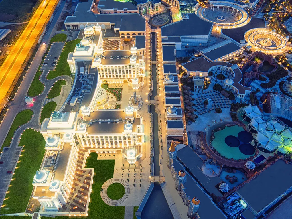 General view, The Land of Legends Kingdom, Antalya