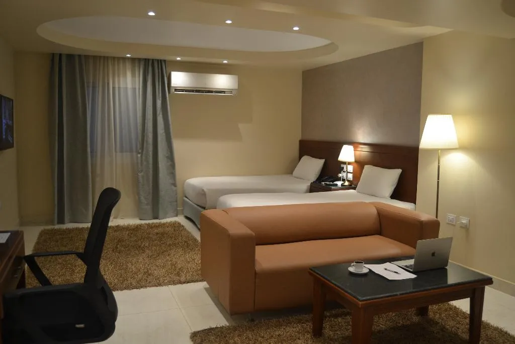 SUITE DELUXE TWO BEDS Room, Omar El Khayam Al Minya Hotel Luxury Accommodation, Cairo