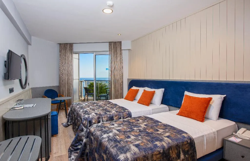 DOUBLE SINGLE USE COMFORT SEA VIEW Room, Monart City, Antalya