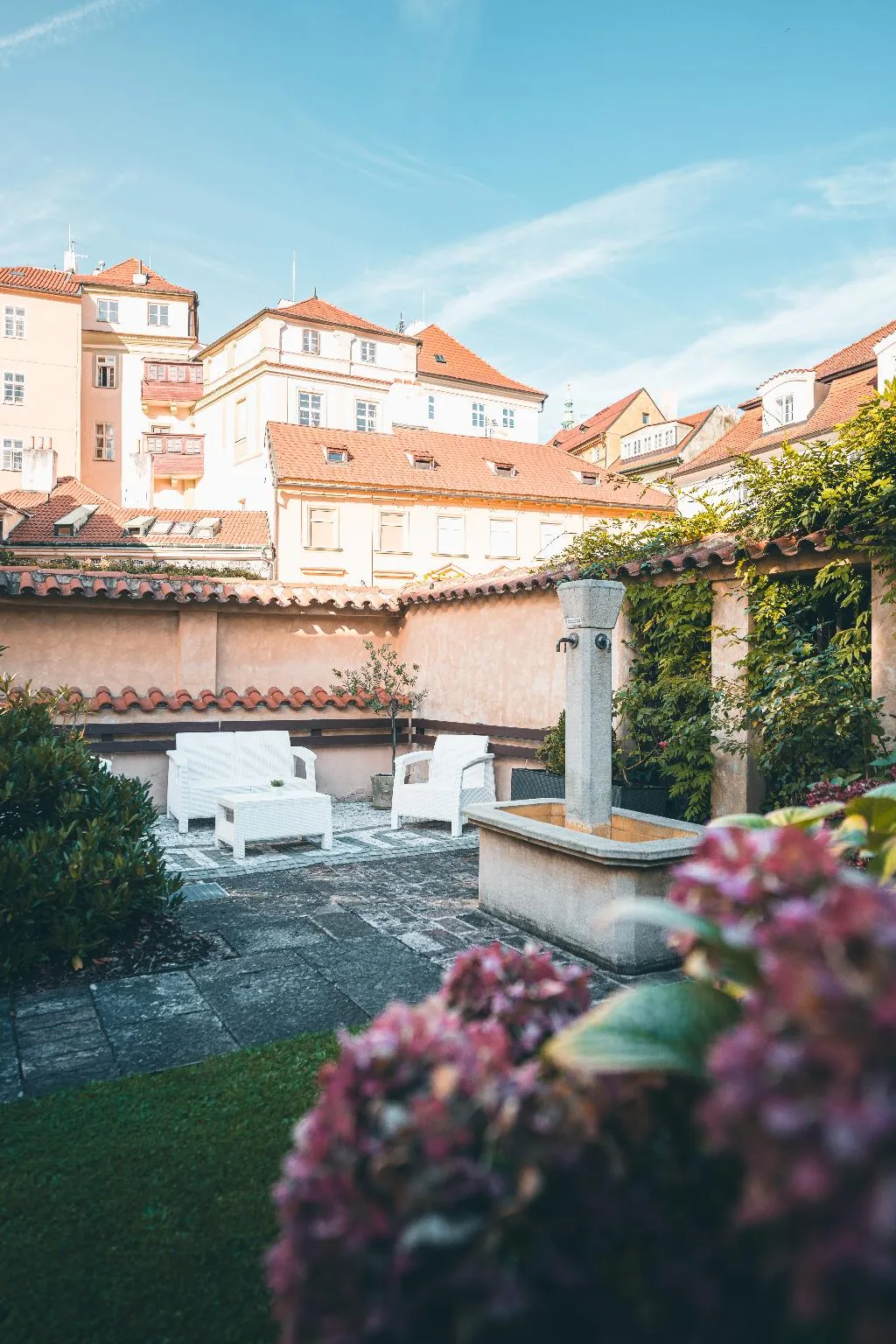Terrace, Appia Hotel Residence Prague, Prague