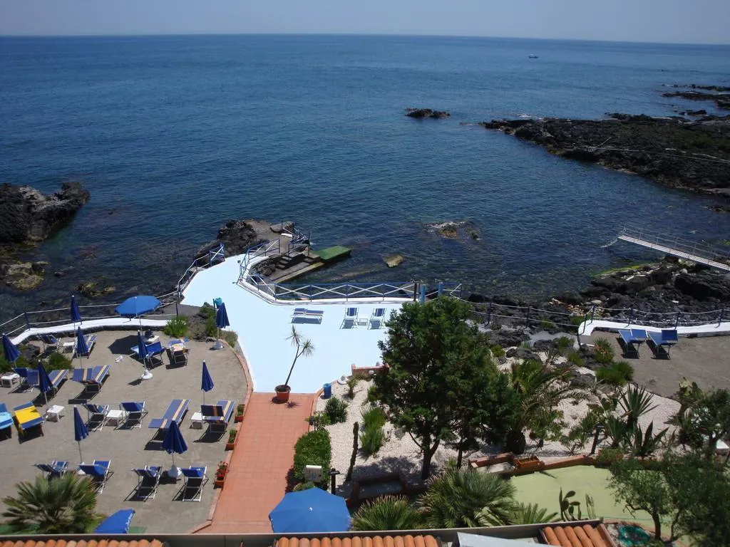 Terrace, Hotel Nike, Catania