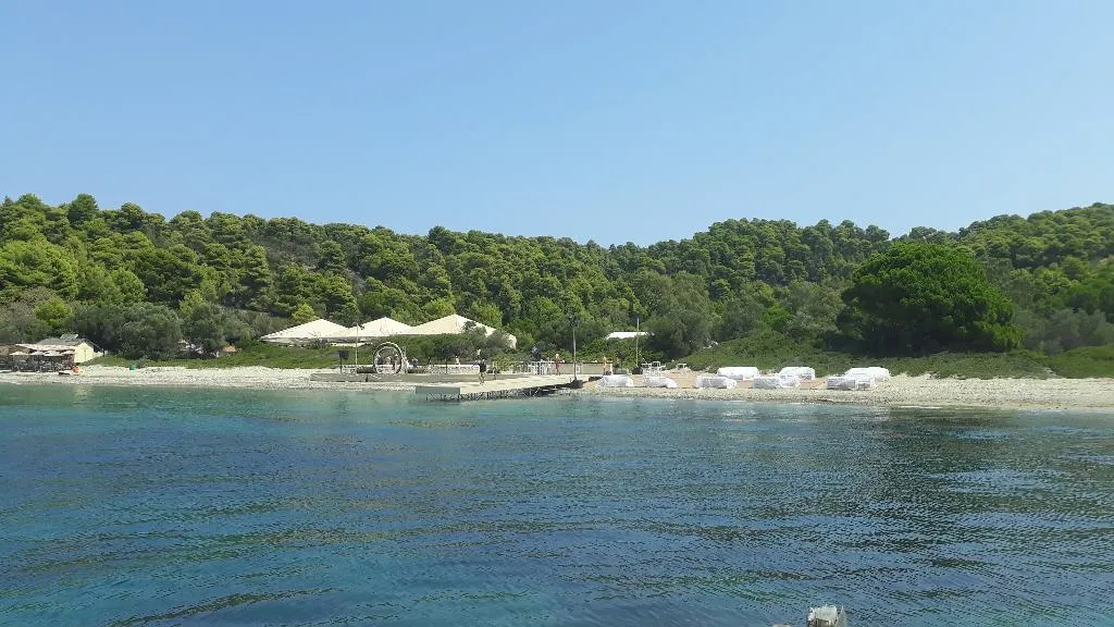 Beach, Villa Christina, Skiathos