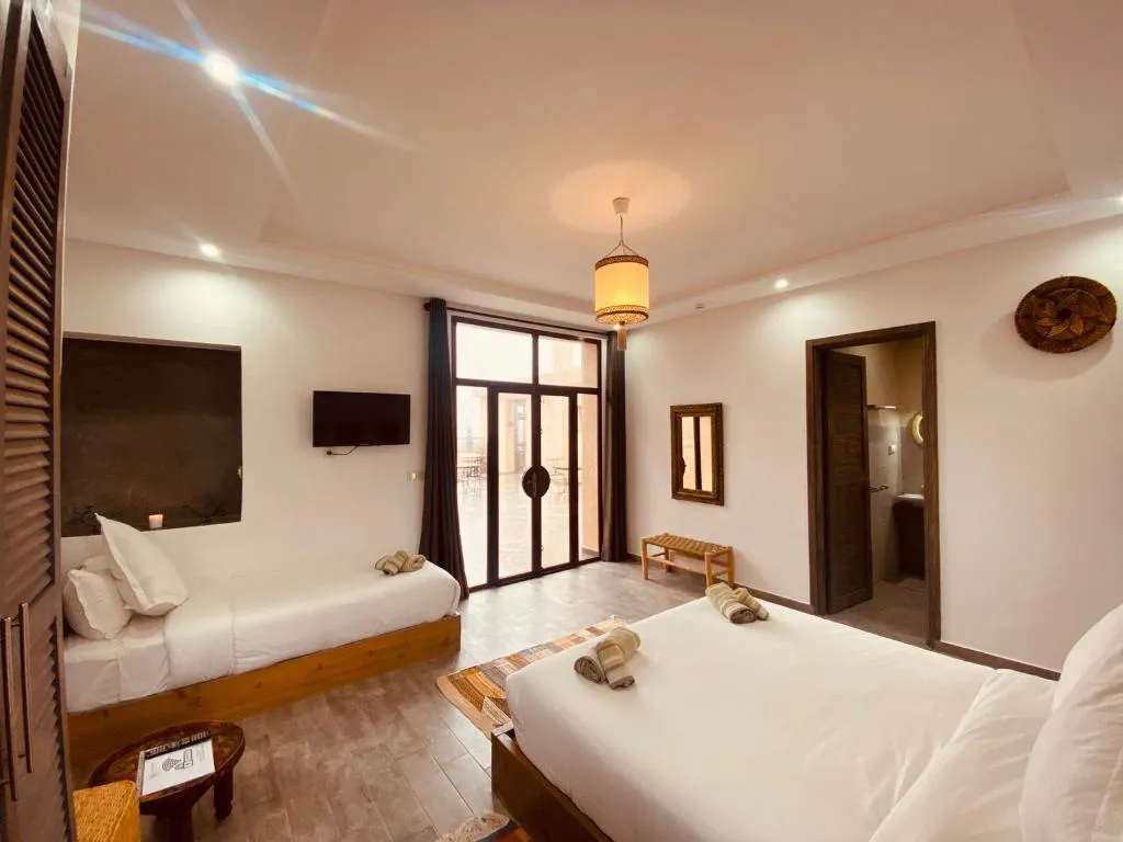 FAMILY ROOM WITH DOUBLE BED Room, Dar Ayman hotel, Essaouira