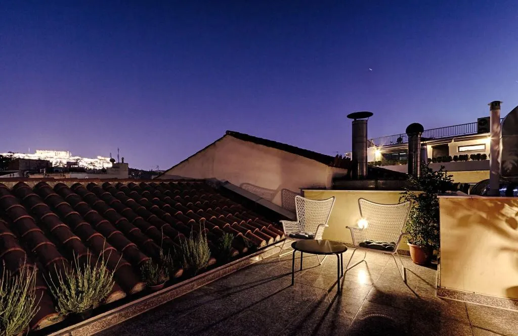 Terrace, City Circus Athens - Hostel, Athens