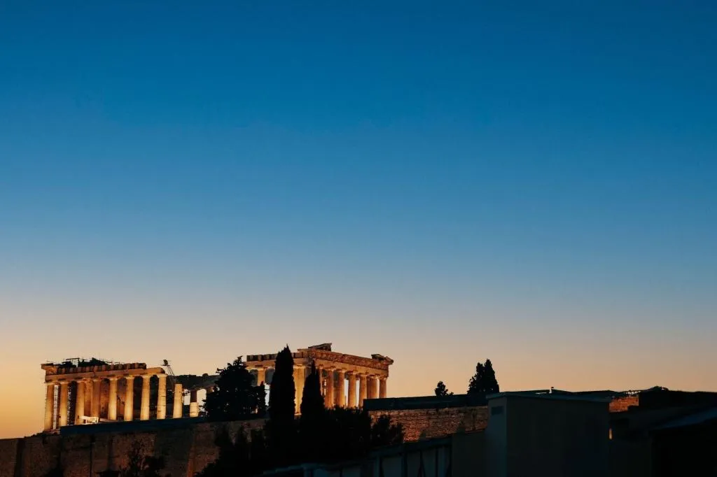 General view, The Athenaeum, Athens