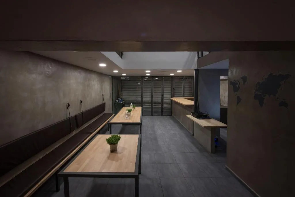Lobby, Bedbox Hostel, Athens