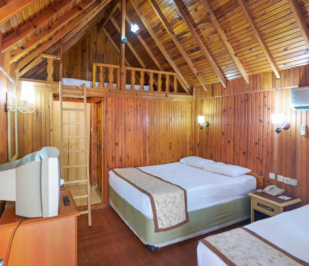 BUNGALOW THREE BEDS Room, Clover Magic Nova Beach, Antalya