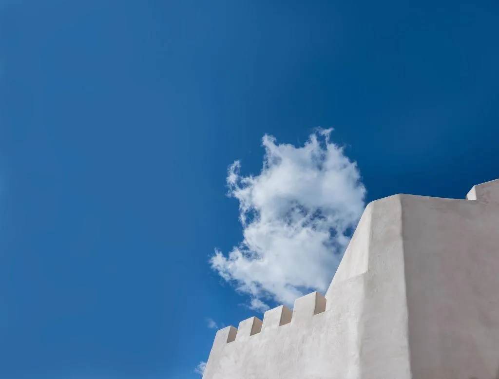 General view, Kastro Mansion, Santorini