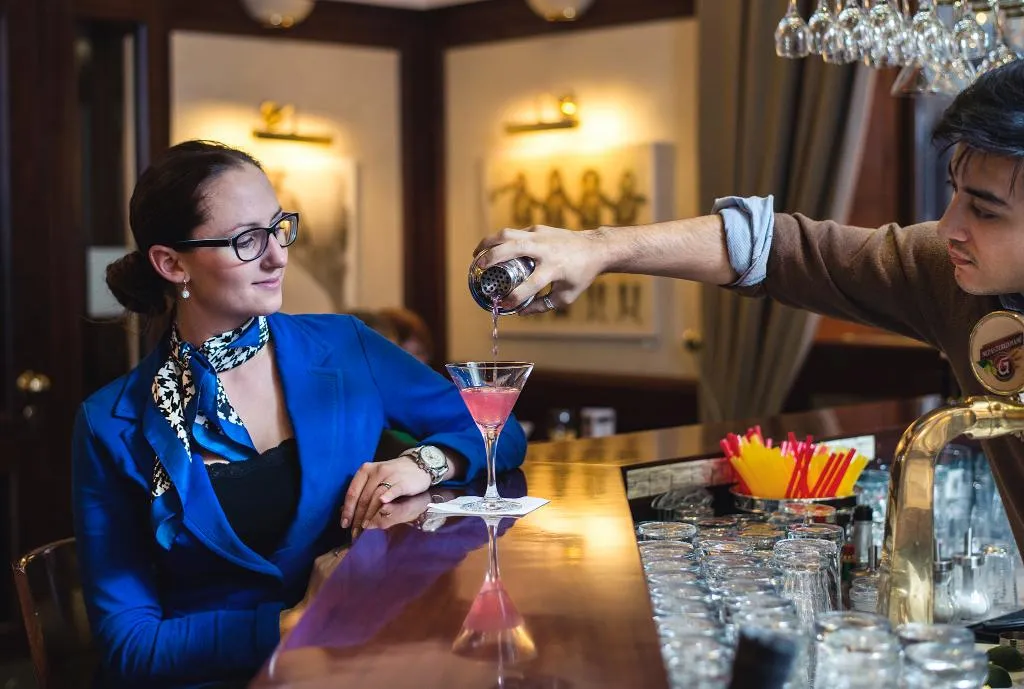 Bar, Boutique Hotel Seven Days Prague, Prague