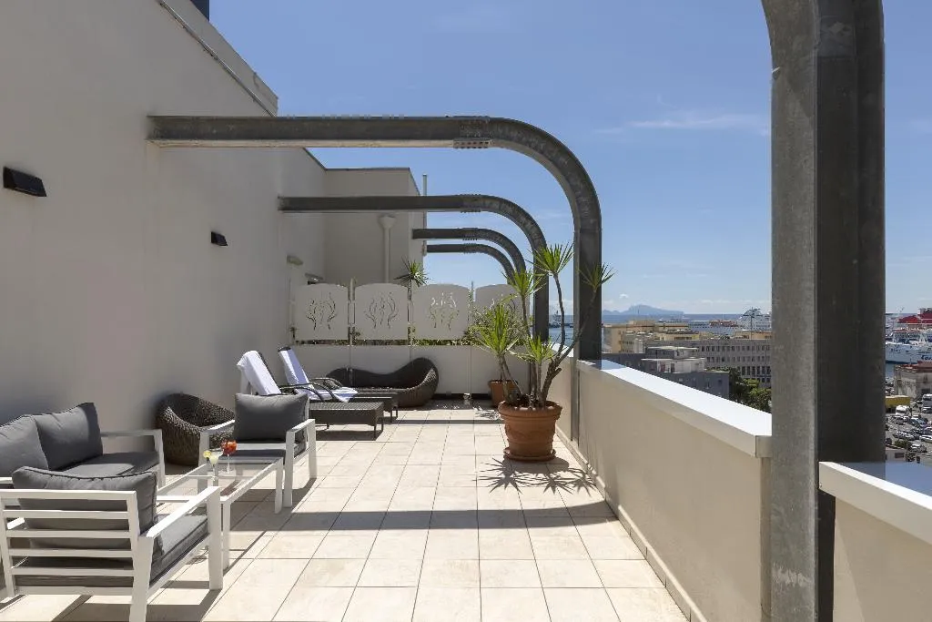 Terrace, Palazzo Salgar, Naples