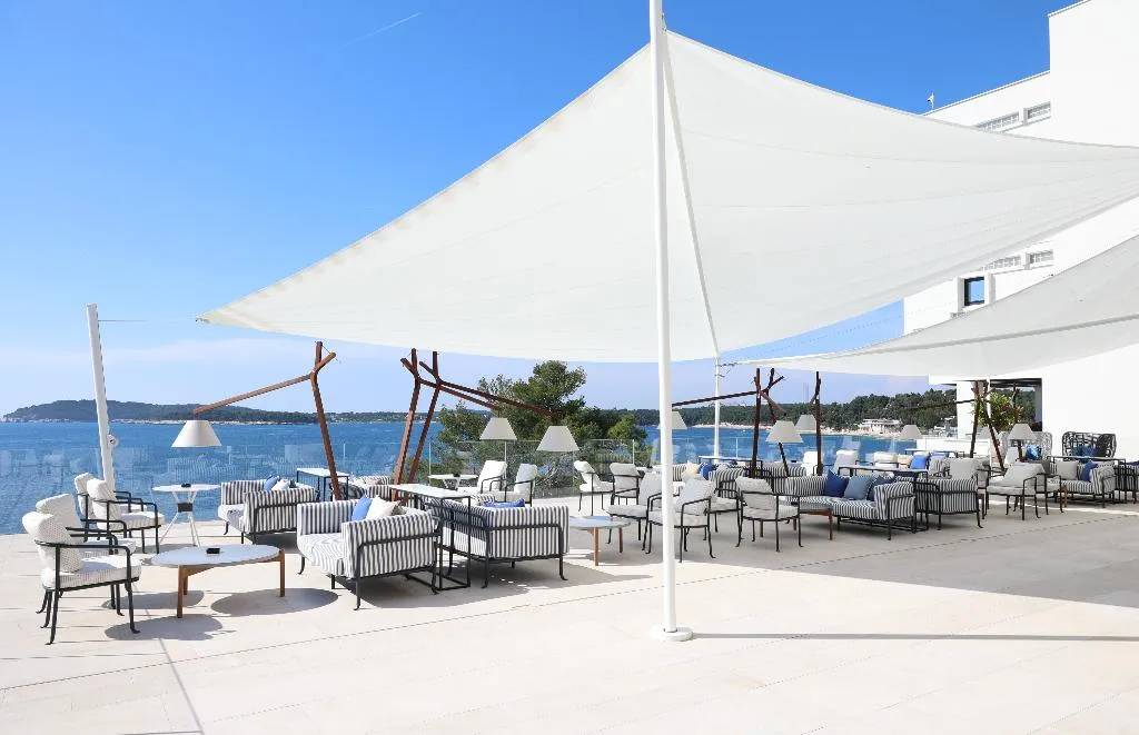 Terrace, Grand Hotel Brioni Pula, Radisson Collection Hotel, Istria