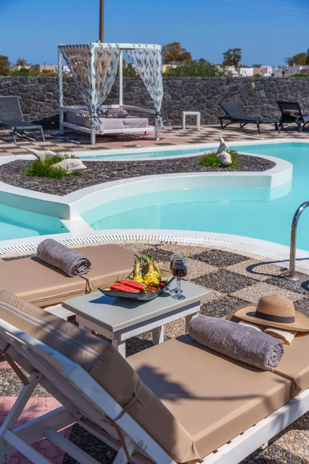 General view, Sandy's Paradise Infinity, Santorini