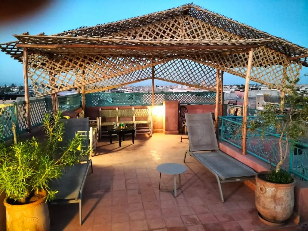 Terrace, Riad Bianca, Marrakech