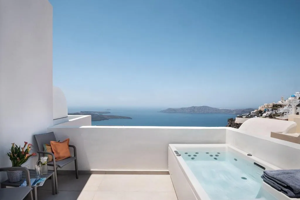 Room, Aeifos Boutique Hotel, Santorini